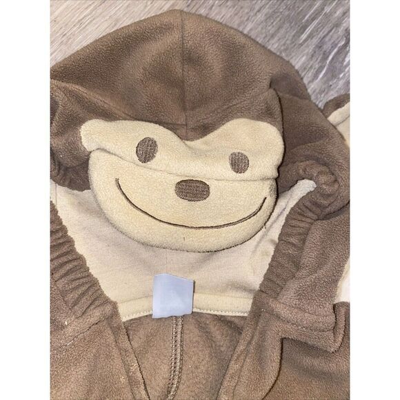 Carters Halloween Costume Hooded Fleece Monkey  - 6 Month Cosplay - Picture 6 of 8